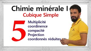 5 Cubique simple  Chimie minérale I Cristallographie [upl. by Lazaro]