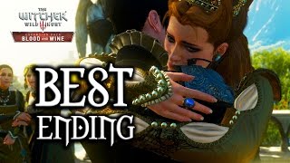 The Witcher 3 Blood and Wine  Best Ending Yennefer Romance [upl. by Junette]