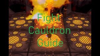 Runescape 3 Fight Cauldron Guide  Making Obsidian Armor [upl. by Rednal]