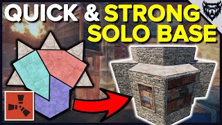 RUST Base Design 2020  Strong amp Easy Solo Base Rust Base Building [upl. by Deane]