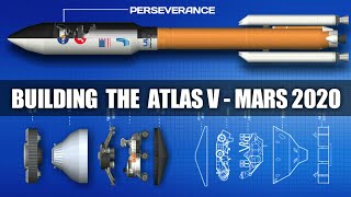 How To Build Atlas V Mars 2020  Perseverance Rover in Spaceflight Simulator [upl. by Roberto852]