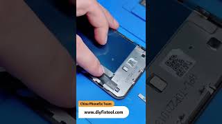 iPhone Screen Display IC Swap  Take Off IC Cover [upl. by Novla]