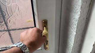 UPVC door stuck deadlock [upl. by Herson621]