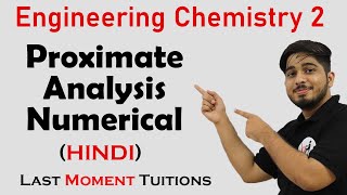 Proximate Analysis Numerical  Applied Chemistry Lectures In Hindi [upl. by Rahas]