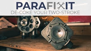 How to De Coke A 2 Stroke Engine Carbon Clean [upl. by Suedaht]