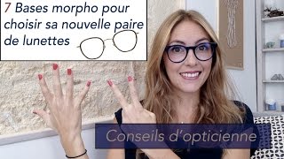 Comment choisir la bonne paire de lunettes Conseils dopticienne [upl. by Anivid385]