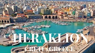 HERAKLION CRETE  GREECE TRAVEL GUIDE [upl. by Leryt]