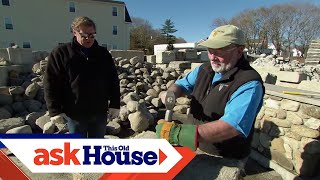 How to Cut and Shape Stones  Ask This Old House [upl. by Yrroc]