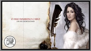 O Mio Babbino Caro  Lyrics Anna Netrebko [upl. by Afihtan]