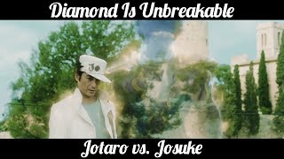 JoJo Live Action  Jotaro vs Josuke 『HD』 [upl. by Olyhs]