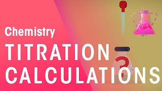 How To Do Titration Calculations  Chemical Calculations  Chemistry  FuseSchool [upl. by Itak]