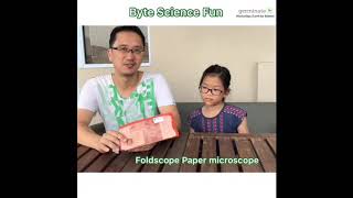 Foldscope Unboxing [upl. by Idid]