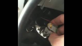 Hyundai i20 Headlight bulb removal  the easy way [upl. by Teiluj298]