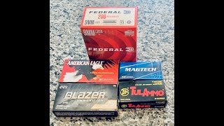 A review of budget friendly 9mm ammo for the range How do these brands do in different pistols [upl. by Ardnnek]