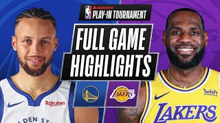 WARRIORS at LAKERS  FULL GAME HIGHLIGHTS  May 19 2021 [upl. by Deeas]