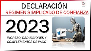 DECLARACIÓN RESICO PERSONAS FISICAS PASO A PASO [upl. by Spohr]