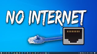 How To Fix LAN Wired Connected But No Internet Access in Windows 10 Solved [upl. by Sollars]