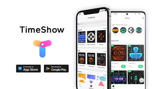 Introducing TimeShow App  Incredible Watchface Studio [upl. by Mines87]