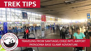 Traveling to and from the Santiago Chile International Airport  Trek Tips [upl. by Oiramed]