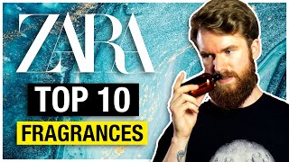 Zara TOP 10 Fragrances  Awesome Cheapies  Mens Cologne Review [upl. by Nogam]