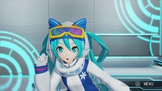 Hatsune Miku Project DIVA X  70 Minute Playthrough PS4 [upl. by Nahtahoj]