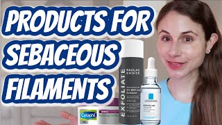 How to GET RID OF SEBACEOUS FILAMENTS Dr Dray [upl. by Notanhoj737]