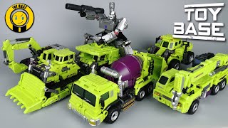 【Devastator UNITE】Transformers IDW Combiner Wars Masterpiece size 21 Inches DEVASTATOR combination [upl. by Nicram845]