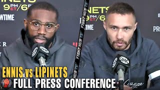 JARON ENNIS VS SERGEY LIPINETS FULL PRESS CONFERENCE [upl. by Golding]