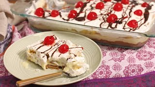 NoBake Banana Split Dessert [upl. by Ronel]