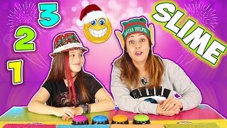 UN DOS TRES SLIME de Navidad  123 SLIME  Slime Videos [upl. by Auhsohey]