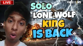 Free Fire Live 🔴 Lone Wolf King 🥴Yanva Gaming 😁 With Comeback Challenge 😂 ff freefire YanvaGaming [upl. by Yancy]