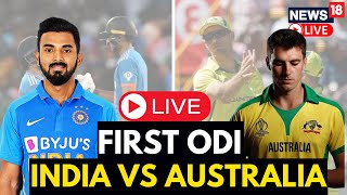 India Vs Australia LIVE 1st ODI  India Vs Australia LIVE Match Score  Cricket News LIVE  N18L [upl. by Tekla806]