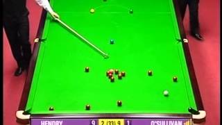 2004 World Snooker Championship SF Ronnie OSullivan vs Stephen Hendry Session 2 BBC [upl. by Asseralc]