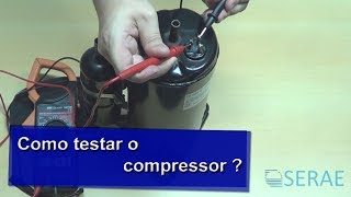 Como testar compressor [upl. by Aitnecserc]