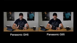 Panasonic Lumix GH5 vs G95  Face Tracking  side by side  4K [upl. by Hannaj863]