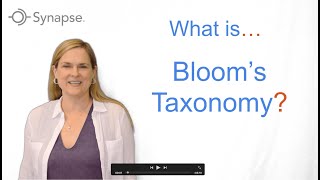 What is Blooms Taxonomy [upl. by Azriel]