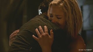 Bellamy amp Clarke 5x04  reunion and hugs scene [upl. by Sparkie]