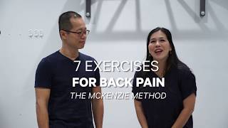 7 Exercises for Back Pain Using the McKenzie Method [upl. by Dryfoos]