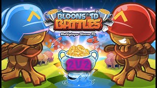 Bloons TD Battles  MAGE AND WOODCHIPPER [upl. by Ellenij635]