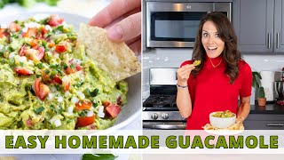 The BEST Ever Homemade Guacamole [upl. by Saiff]