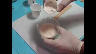 Plaster of Paris Mixing Guide [upl. by Anirdua219]