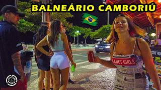 🇧🇷 Balneário Camboriú Brazil Nightlife 【 4K UHD 】 [upl. by Nitsir772]