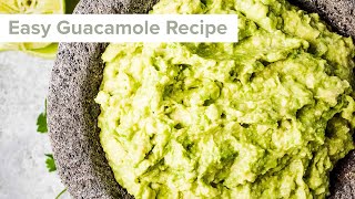 Easy Guacamole Recipe [upl. by Fox5]