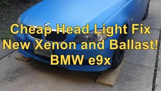 BMW Xenon Headlight and Ballast Replacement [upl. by Floeter]