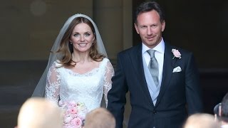 Geri Halliwell Is a Beautiful Bride in Extravagant Wedding to Christian Horner [upl. by Miahc496]