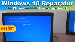 Windows 10 Reparatur und wie vermeidet man Startprobleme [upl. by Anertal]