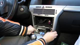 Opel Astra H разбираем панель приборов How to disassemble the dashboard Opel Astra H [upl. by Amimej328]