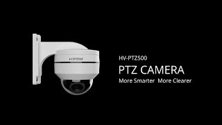 HVIEW 5MP PTZ POE IP Camera HVPTZ500 [upl. by Hiamerej]