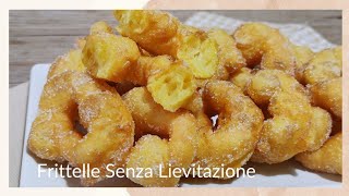 Frittelle dolci veloci senza lievitazione golosissime soffici e leggere vi conquisteranno subito [upl. by Namajneb]