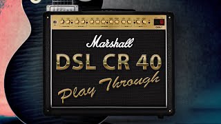 Marshall DSL CR 40 [upl. by Onivla]